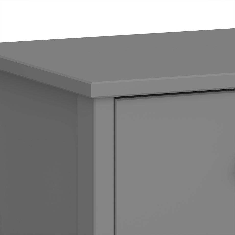 Tromso 3 Drawer Chest Grey