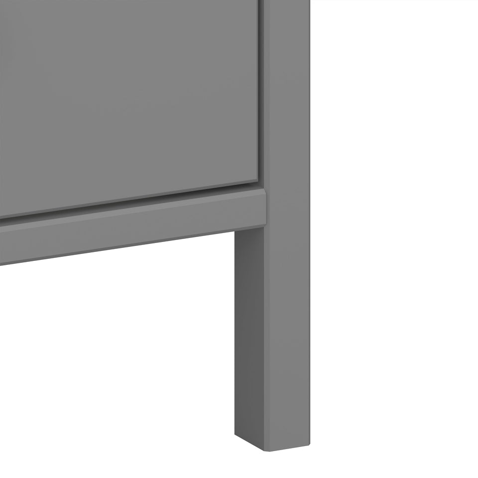 Tromso 3 Drawer Chest Grey