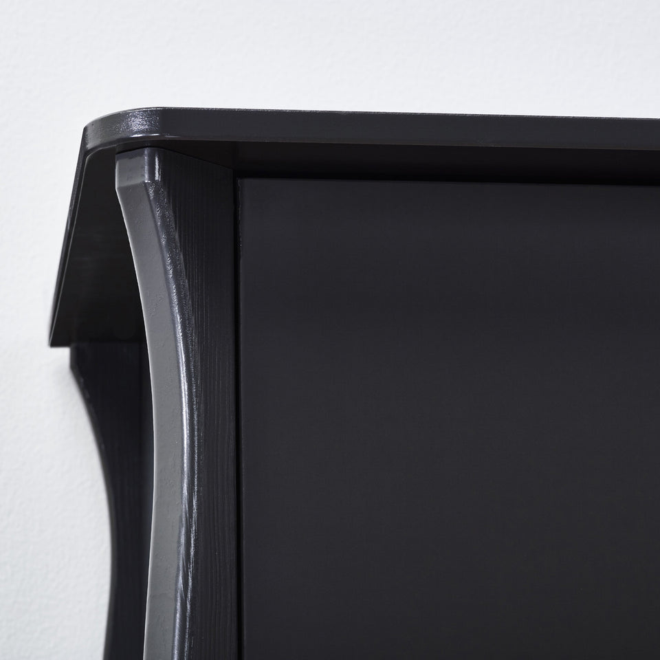 Baroque 3drw Wide Chest Black