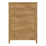 Heston 5 Drawer Chest Pine