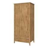 Heston 2 Door Wardrobe Pine