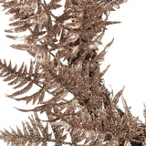 Antique Bronze Faux Fern Wreath in BRONZE