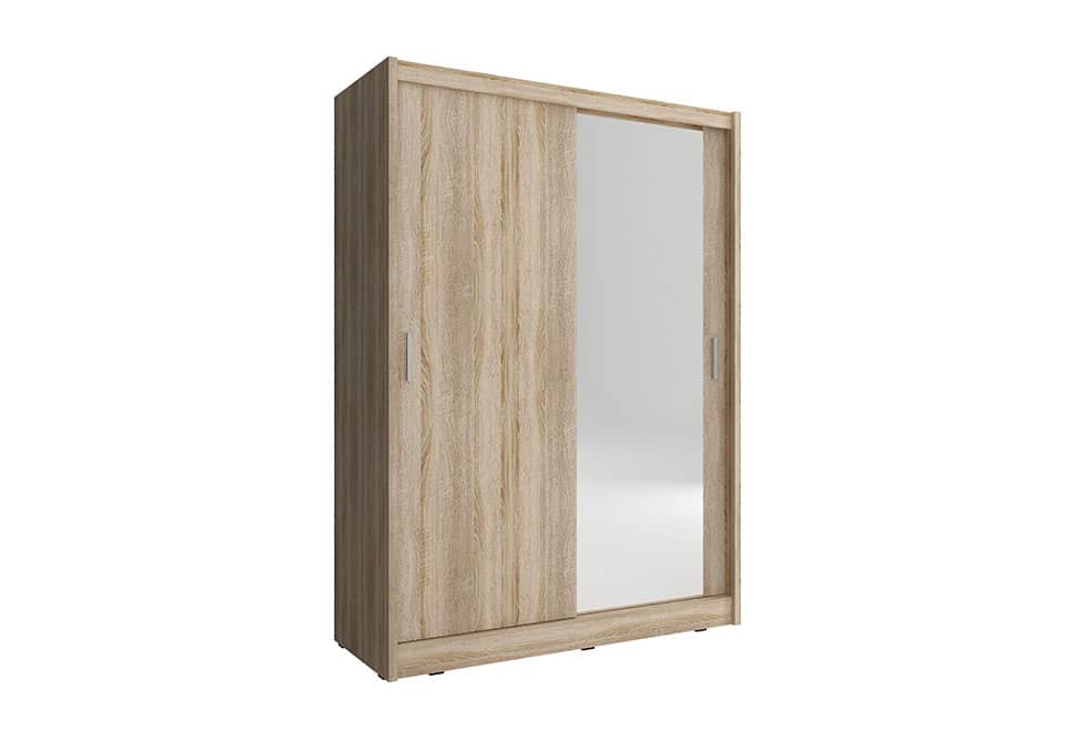 Maja Sliding Door Wardrobe 130cm