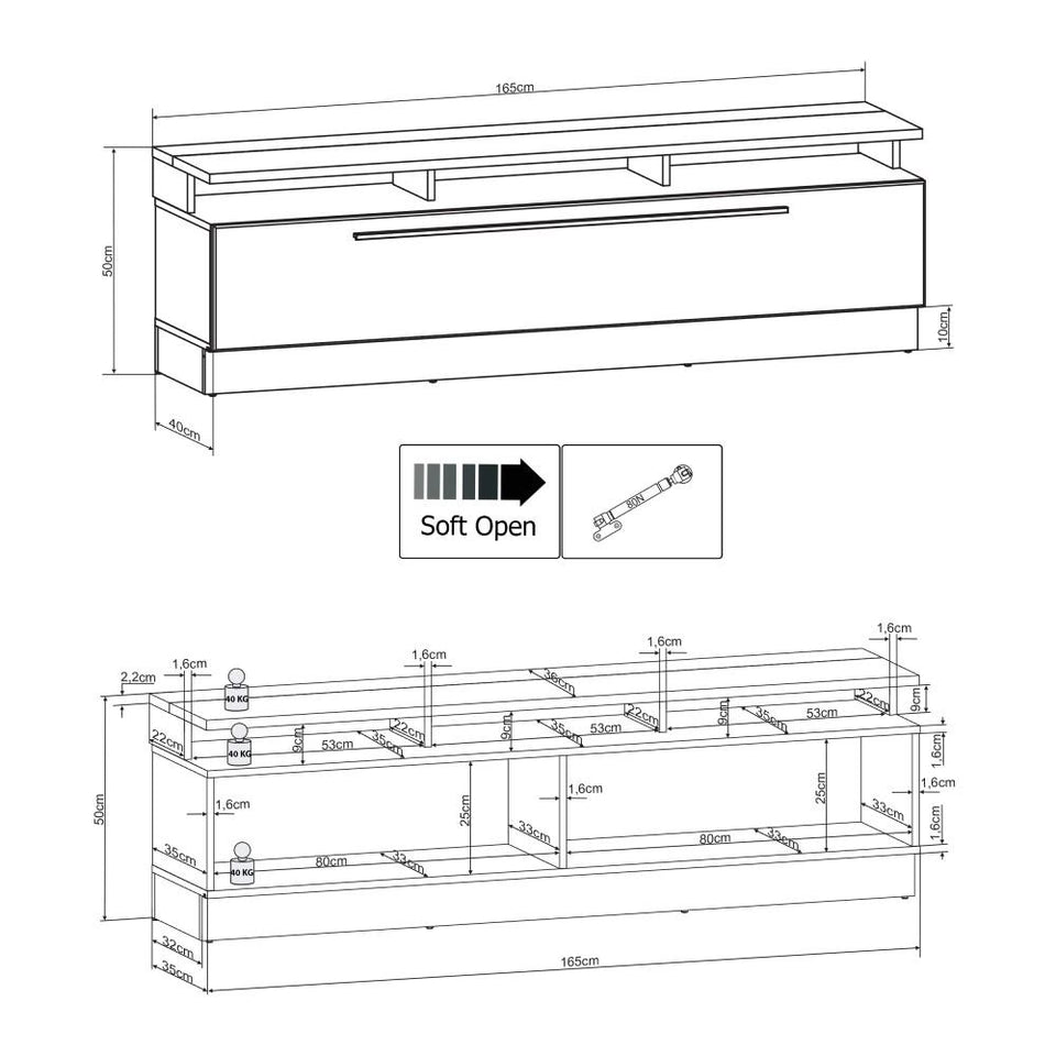 Sensis VAII Entertainment Media Wall Unit