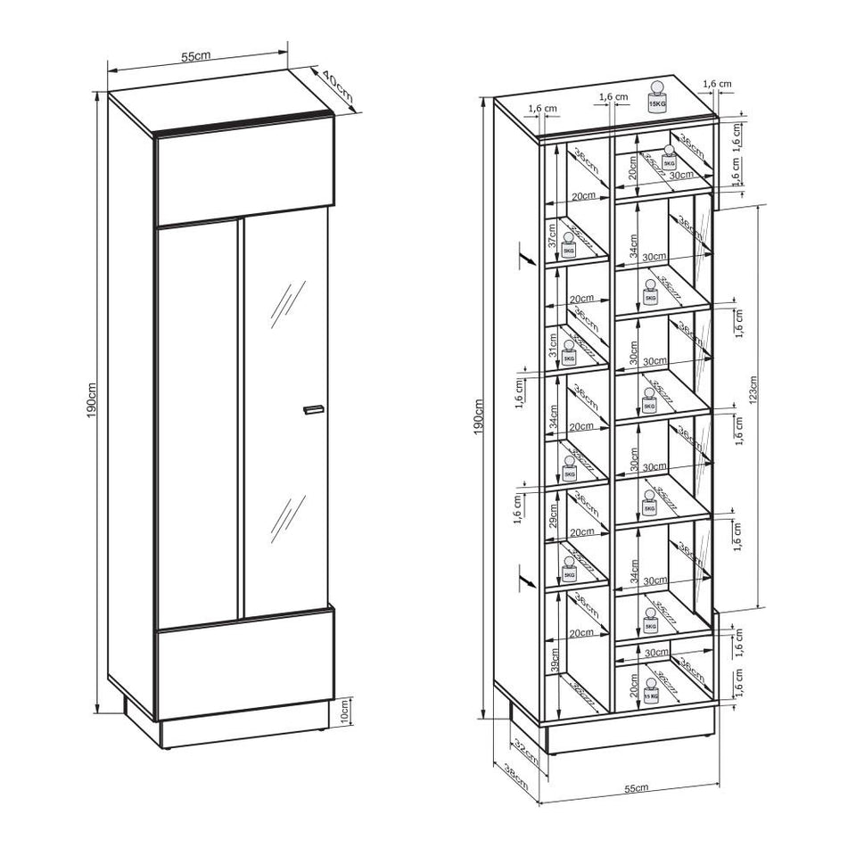 Sensis VAII Entertainment Media Wall Unit