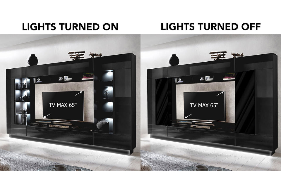 Nata VA Entertainment Media Wall Unit