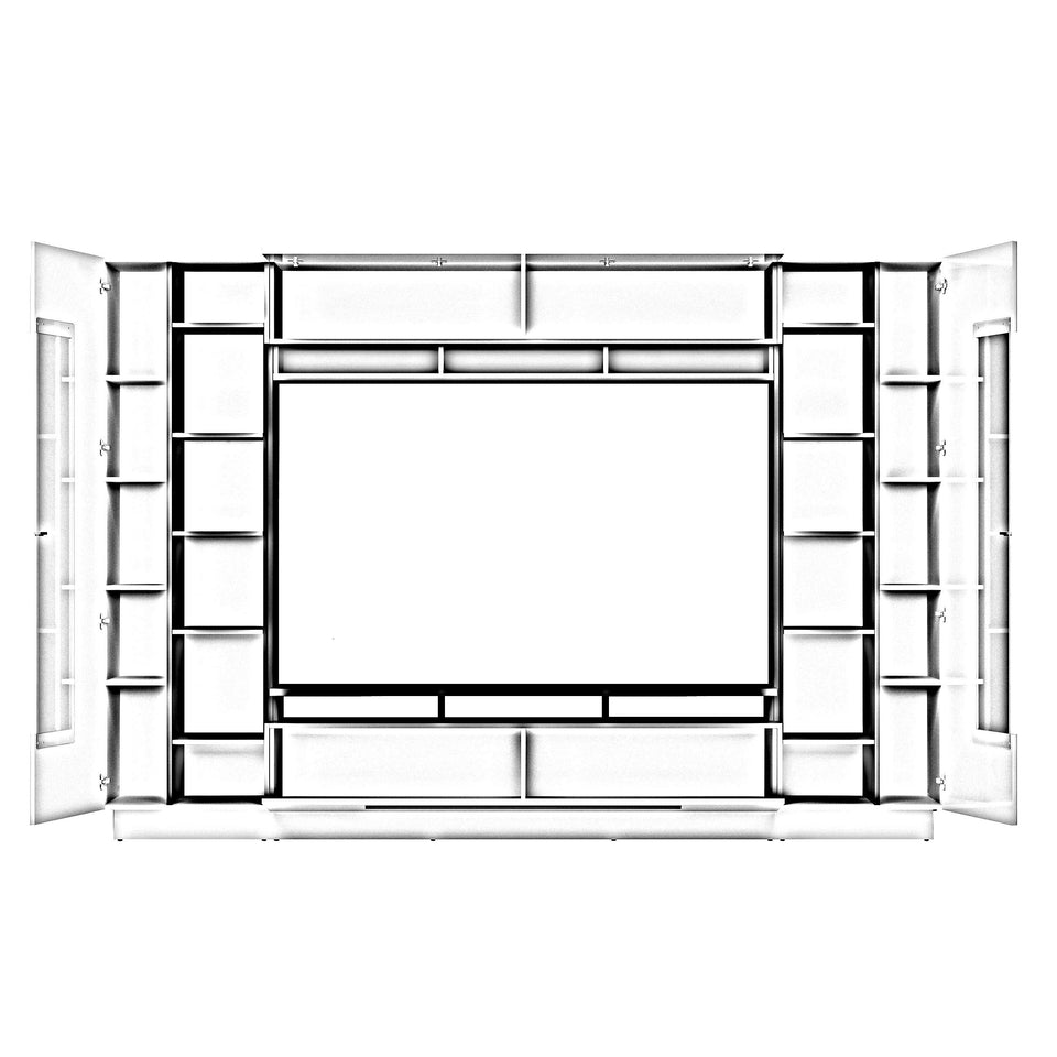 Nata VA Entertainment Media Wall Unit