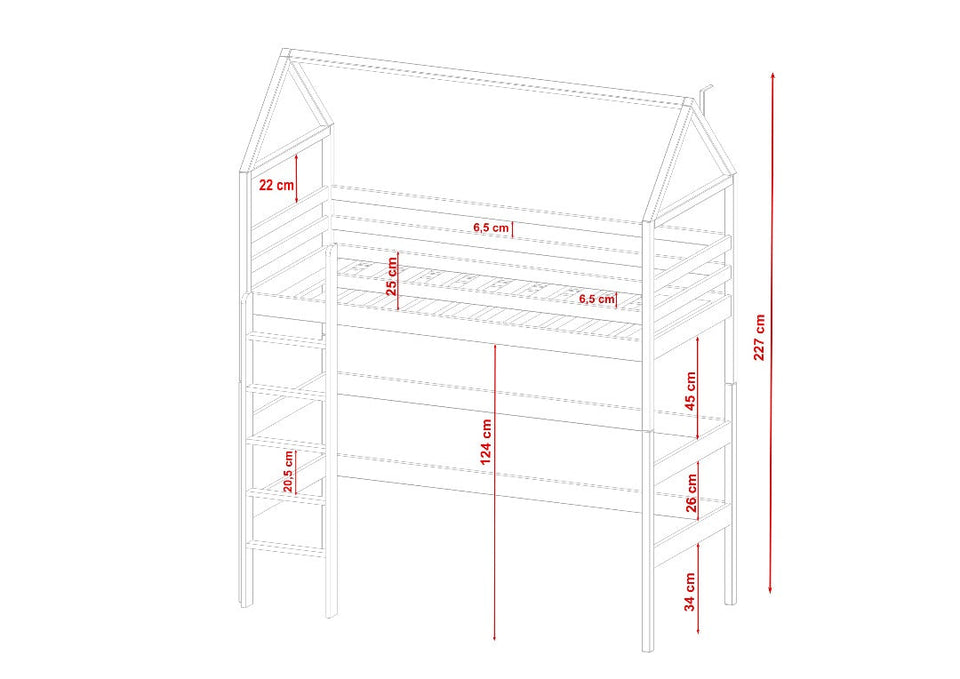 Gloria Loft Bed