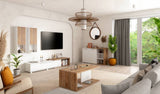 Roof Sideboard Cabinet 140cm