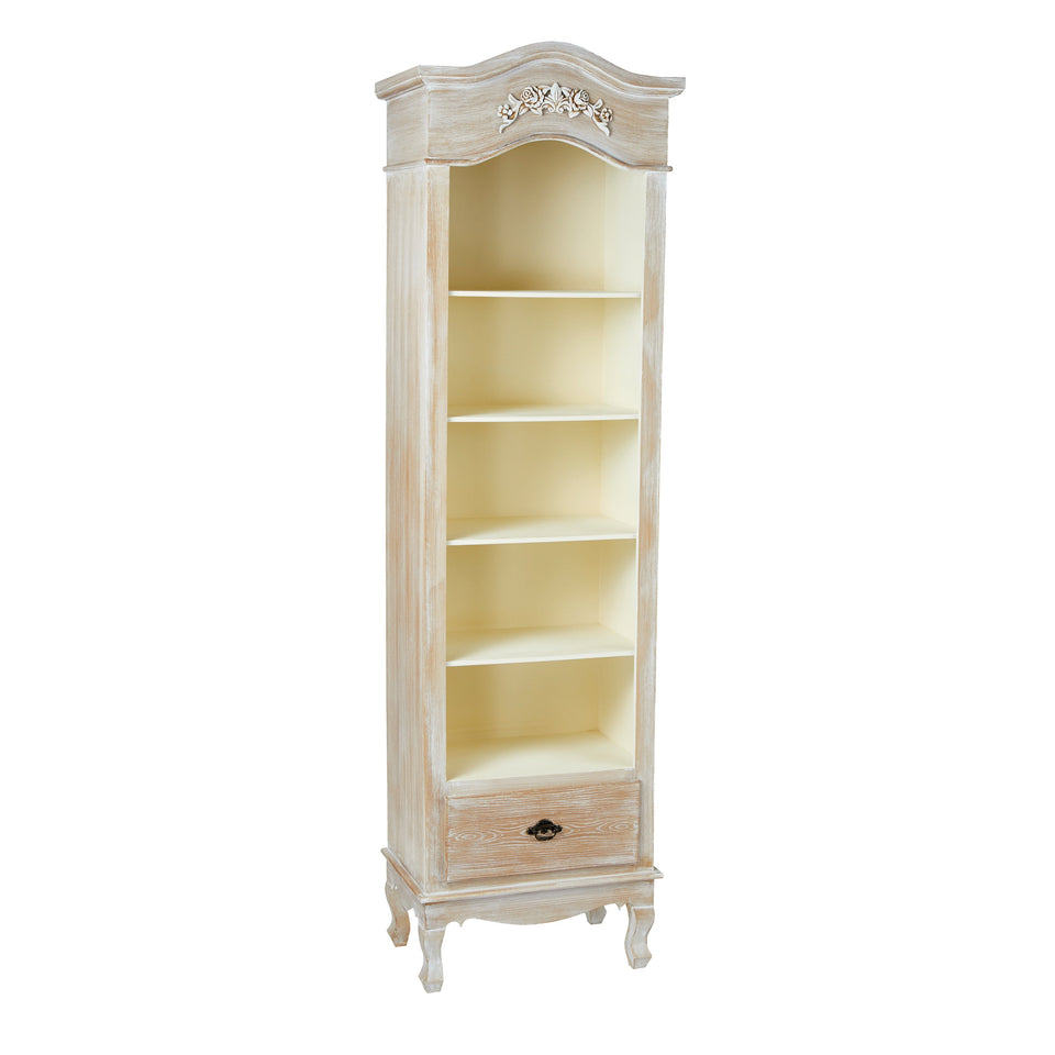 Provence Display Bookcase Weathered Oak