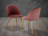 Venice Dining Chairs Pink (PK 2)